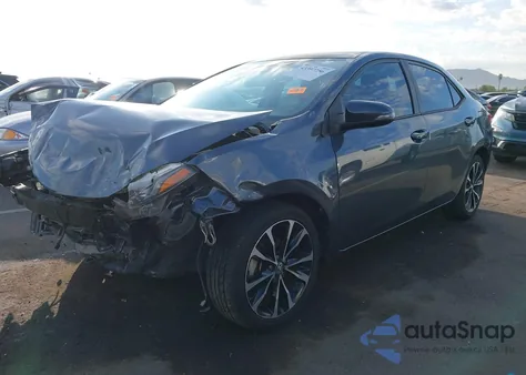 2018 Toyota Corolla Se z USA, uszkodzony, nr VIN 2T1BURHE6JC986885